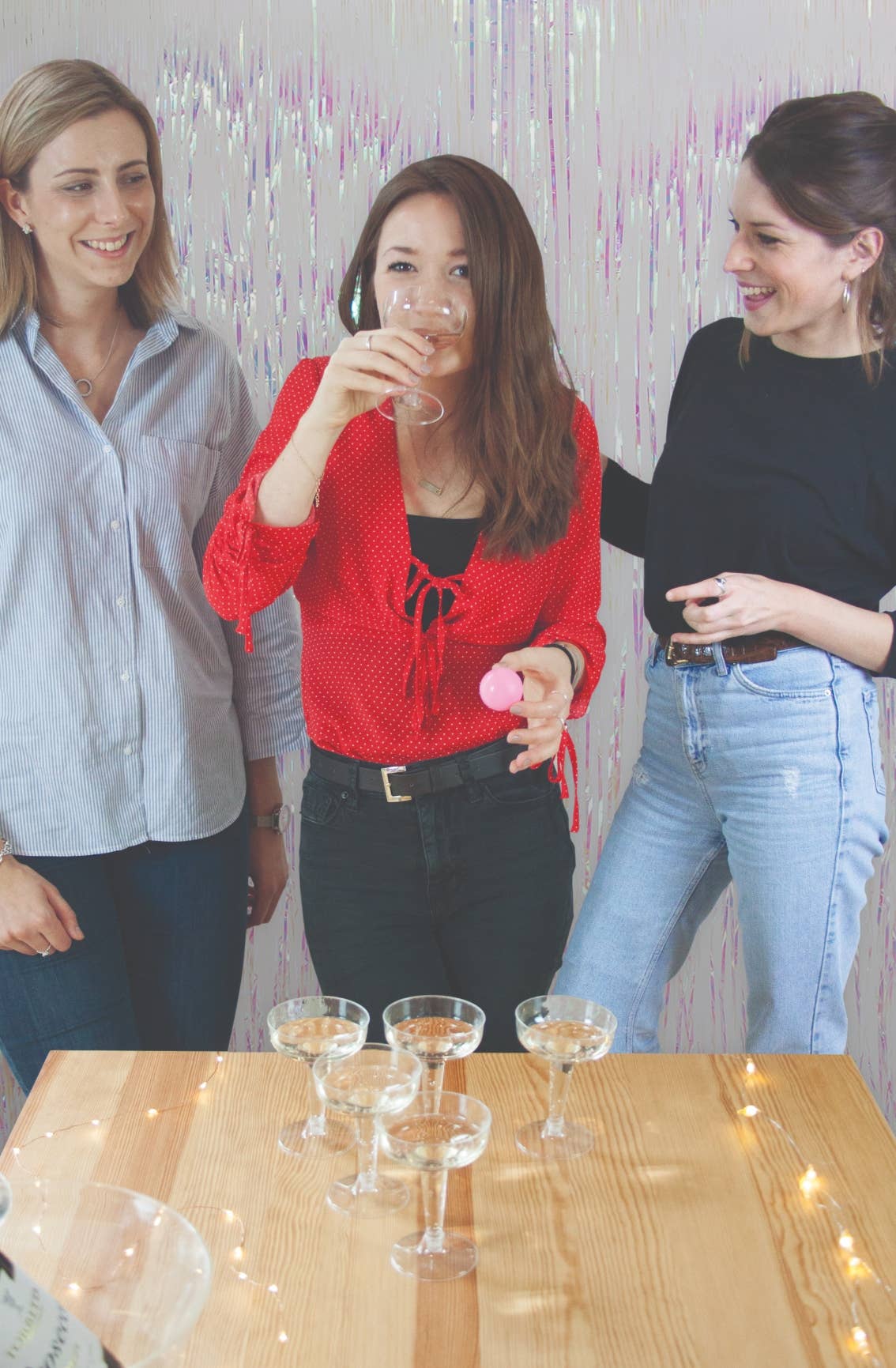 Prosecco Pong Drinking Party Game | Valentines Gift |