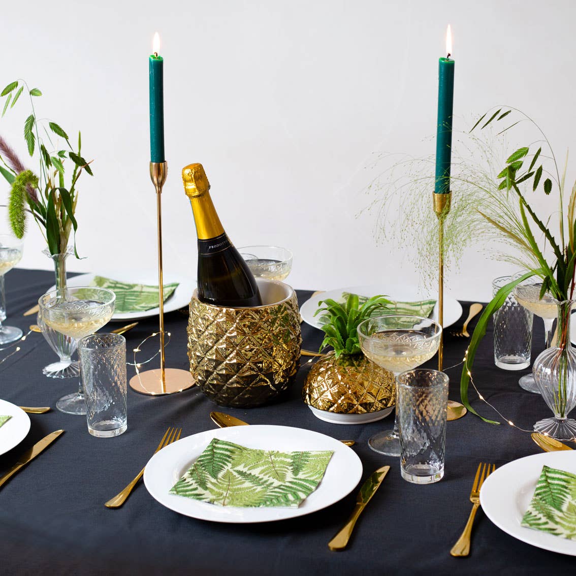Gold Pineapple Ice Bucket | Home Decor |