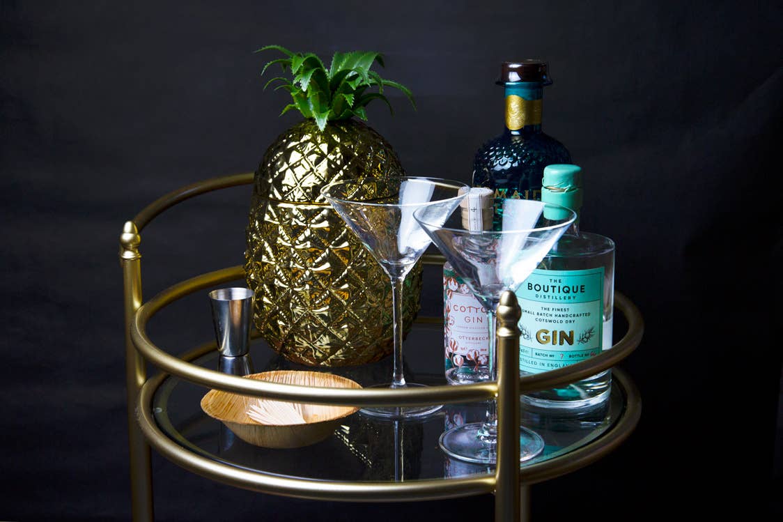 Gold Pineapple Ice Bucket | Home Decor |