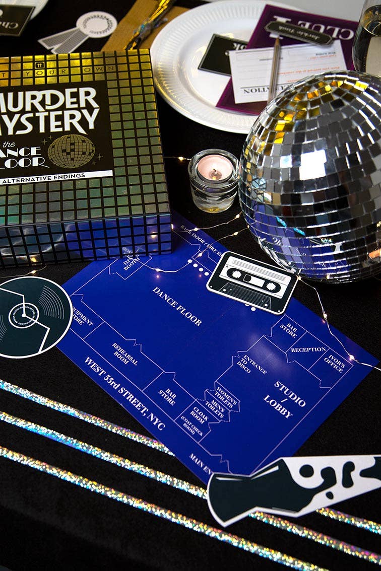 Host Your Own Murder Mystery on the Dancefloor Game