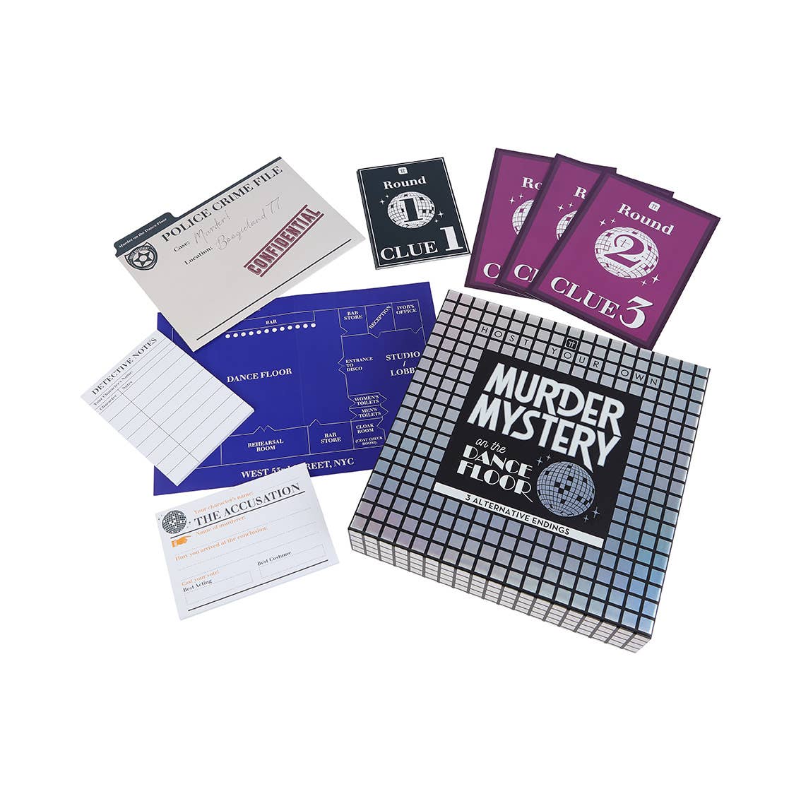 Host Your Own Murder Mystery on the Dancefloor Game