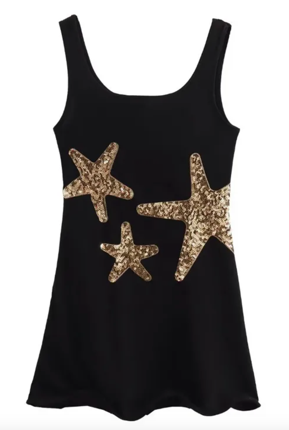 Mini Sparkle Starfish Dress