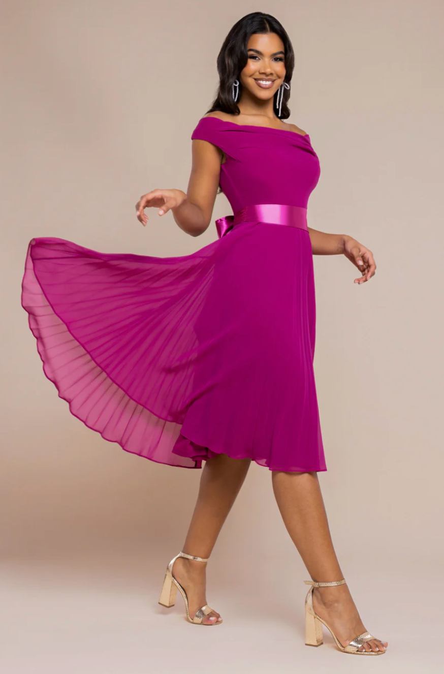 A Girl Who Wants To Have Fun Midi Dress