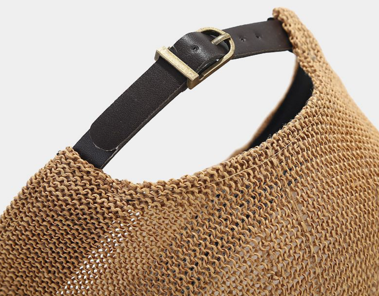 Straw Baseball Cap