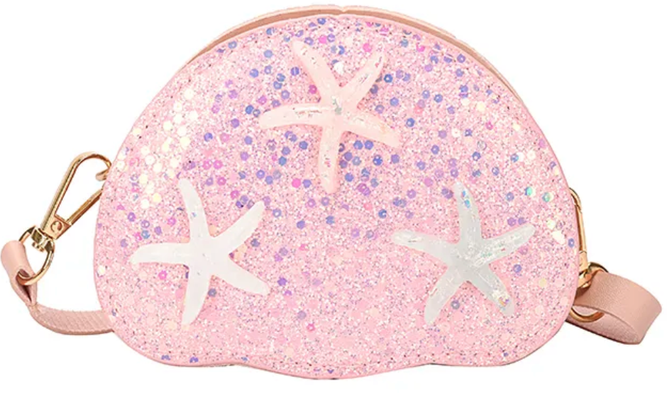 Starfish Glitter Kids Bag