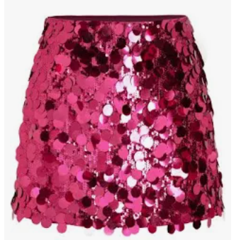 Pink Pony Sequin Skirt