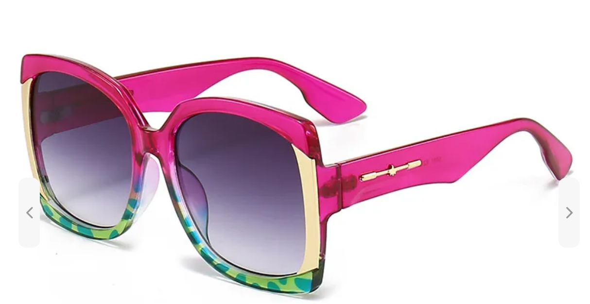 Pink & Green Sunnies