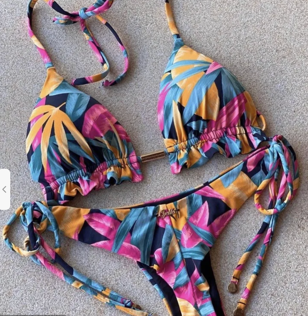 Pink Palm Crush Bikini