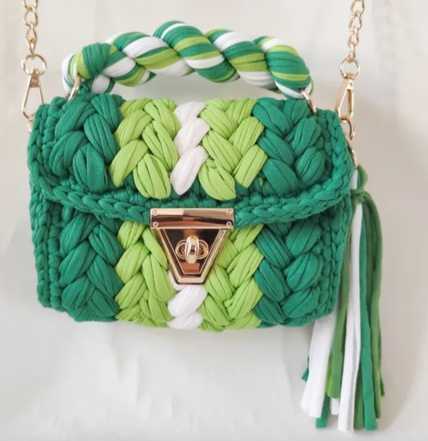 Handmade Needle Bag - Green