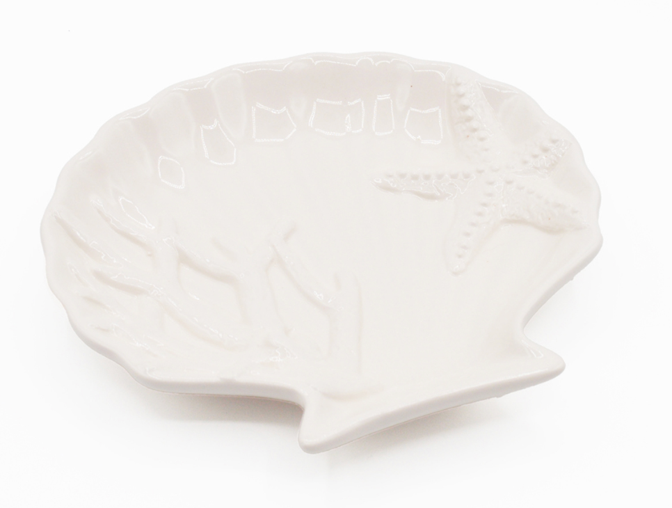 White Shell Trinket Dish