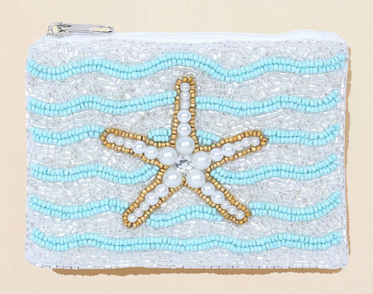 Seeded Starfish Mini Bag