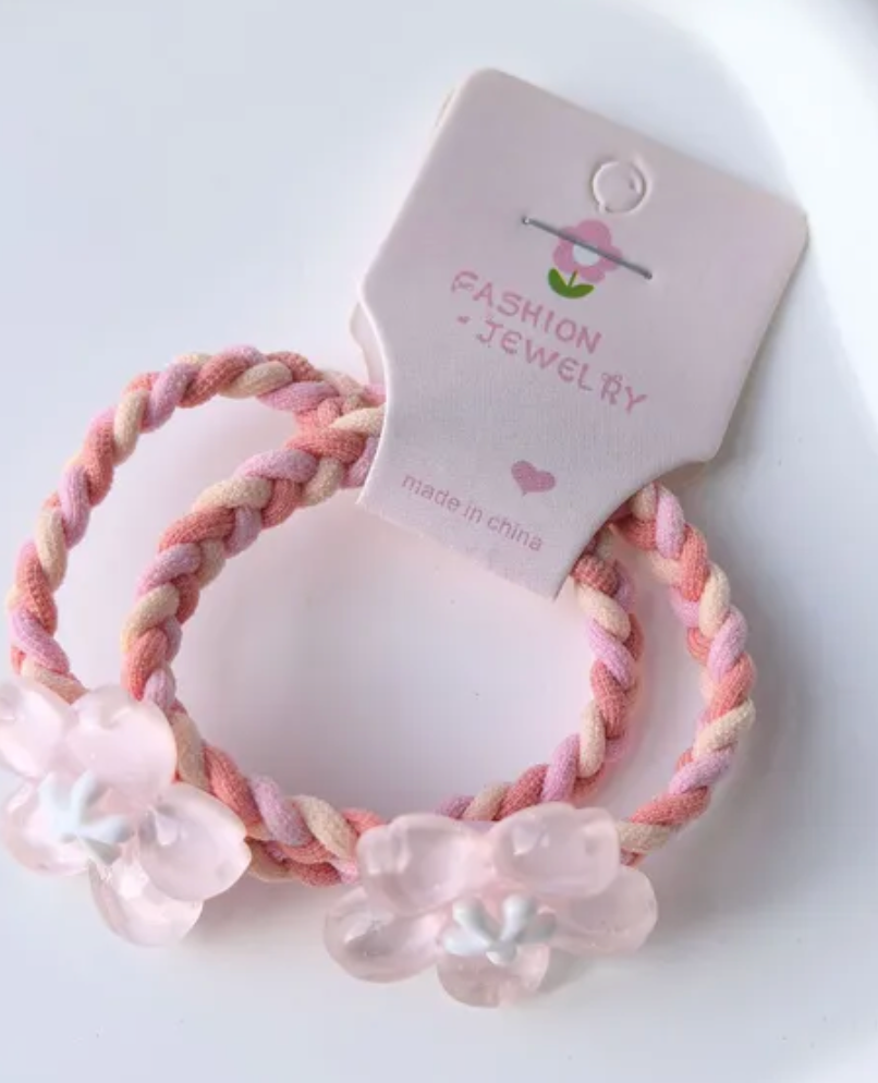 Bubblegum Hair Tie Set