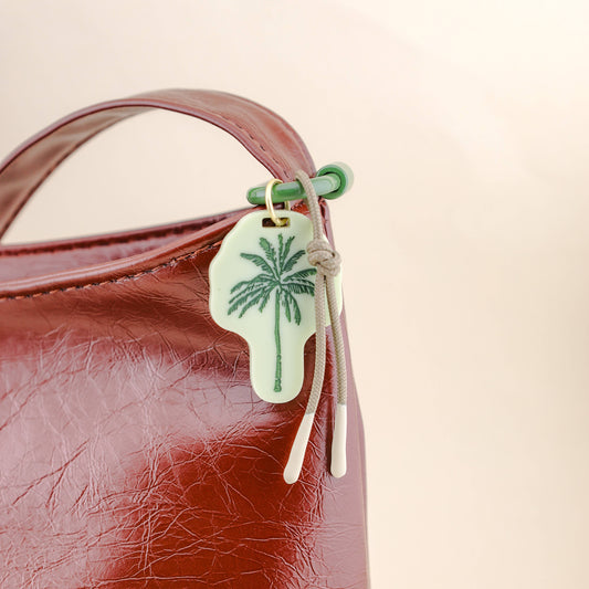 Palm Tree Bag Charm