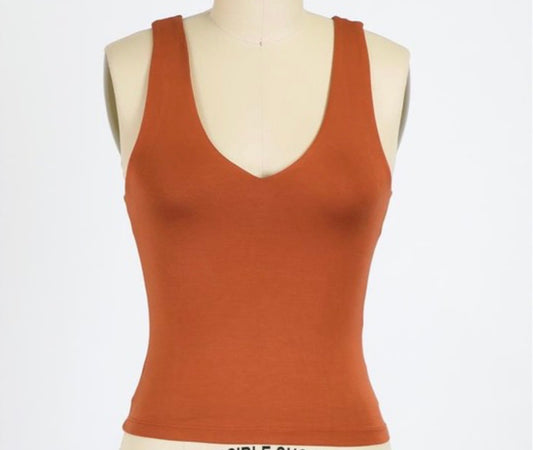 Babe Basics VNeck - Orange