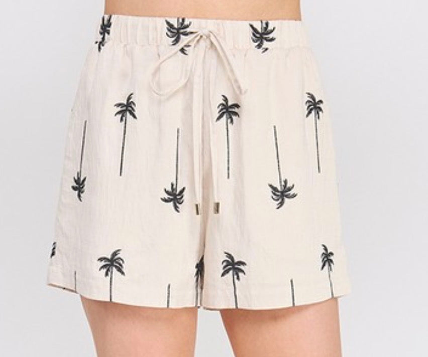 Palm Cove Linen Short