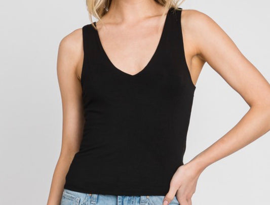 Babe Basics VNeck - Black