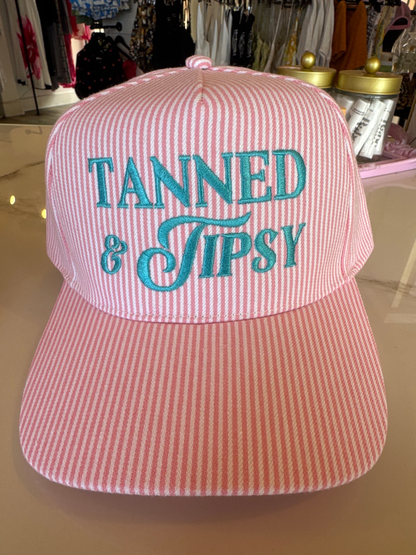 Tanned & Tipsy Trucker Hat