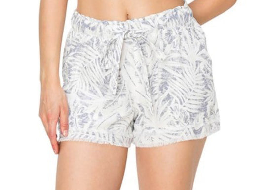 Coastal Palms Linen Short