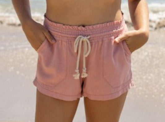 Rosewater Linen Short