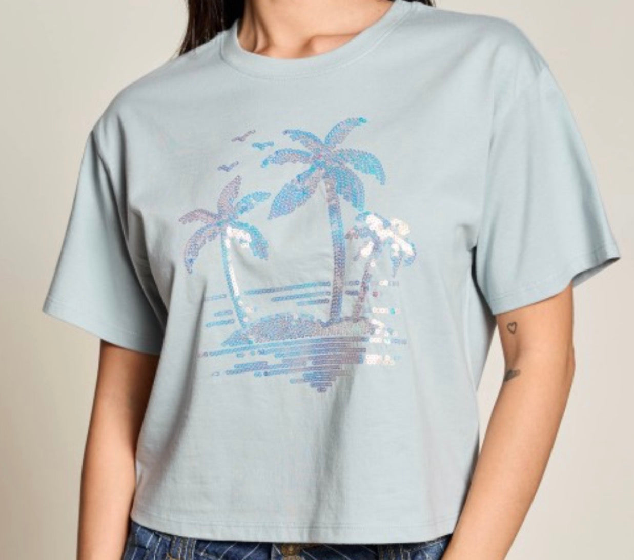 Iridescent Island Tee