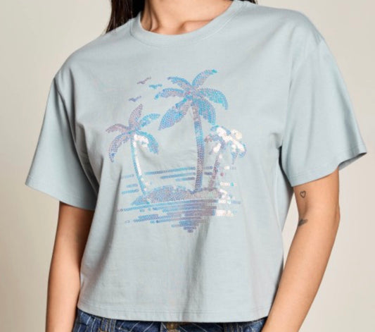 Iridescent Island Tee