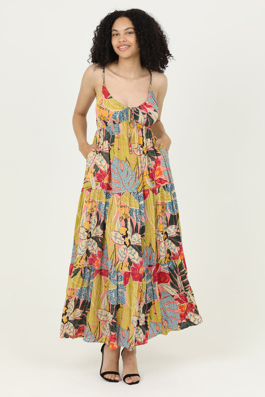 Tropical Maxi Dress
