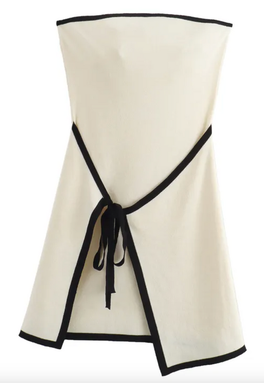 Women's Bodycon Dress Elegant Sexy Strapless Short Mini Dress