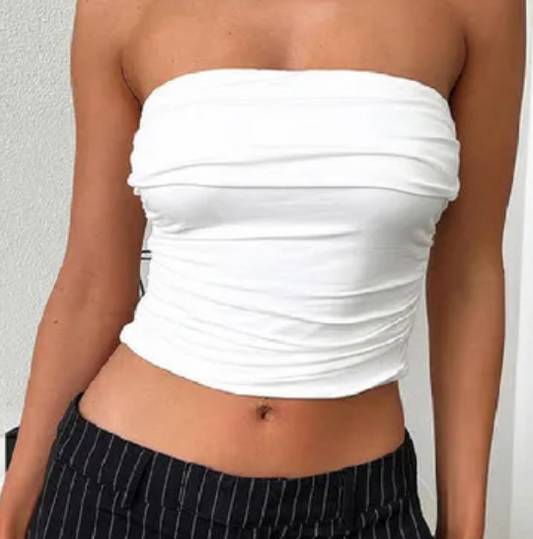 White Tube Top