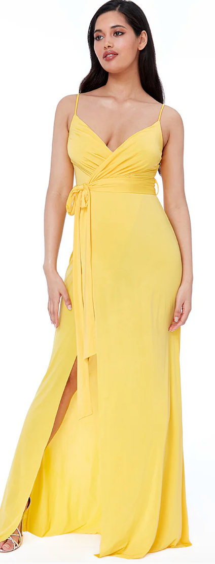 Sunny Days Soft Touch Wrap Dress
