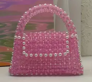 Beaded Pink Bag