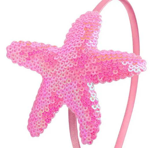 Sequin Starfish Headband