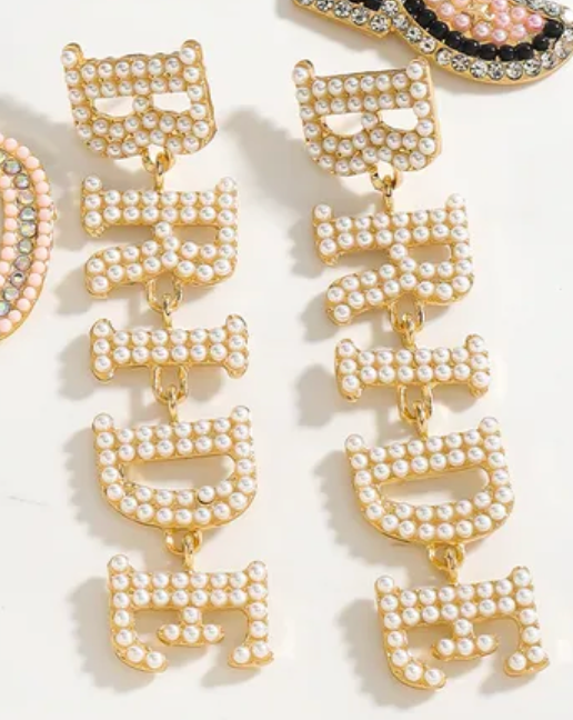 B-R-I-D-E Earrings