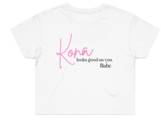 Cursive Kona - White
