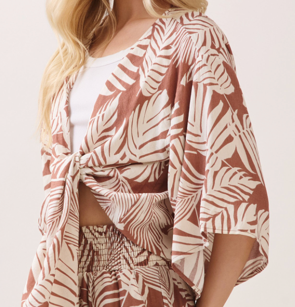 Desert Palm Kimono
