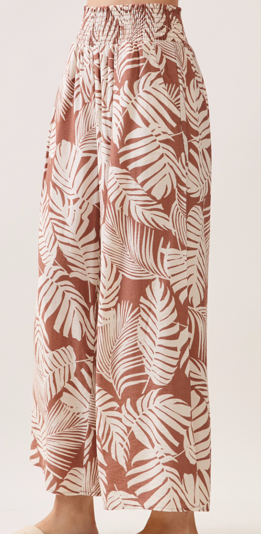 Desert Palm - Crop Pant