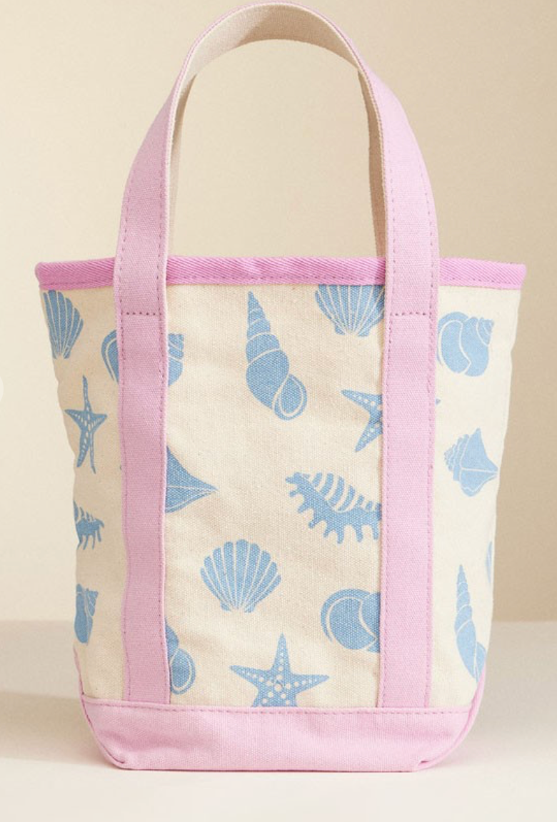 Seashell Mini Cotton Tote