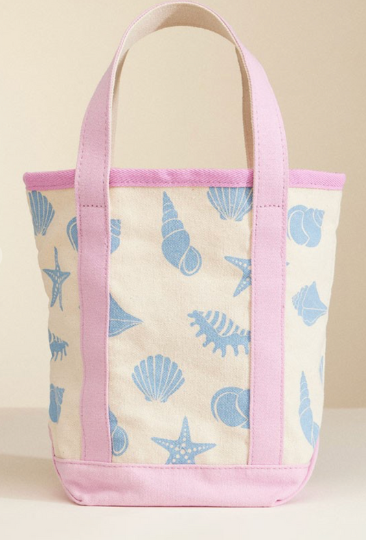 Seashell Mini Cotton Tote