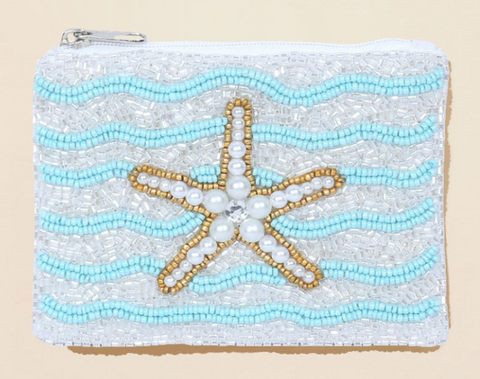 Seeded Starfish Mini Bag