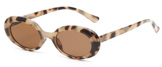 Costal Cool Sunnies - Tan Leopard