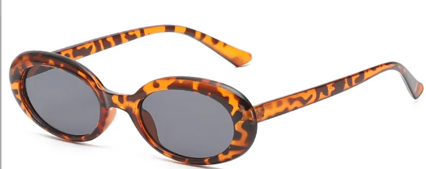 Costal Cool Sunnies - Brown Leopard