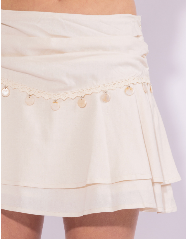 Linen & Lace Duo - Skirt