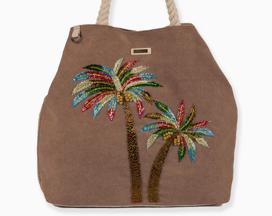 Kona Rainbow Palm Tote