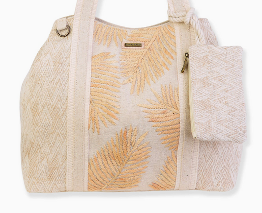 Kona Golden Palm Tote
