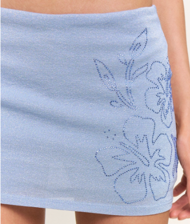 Rhinestone Romance - Skirt