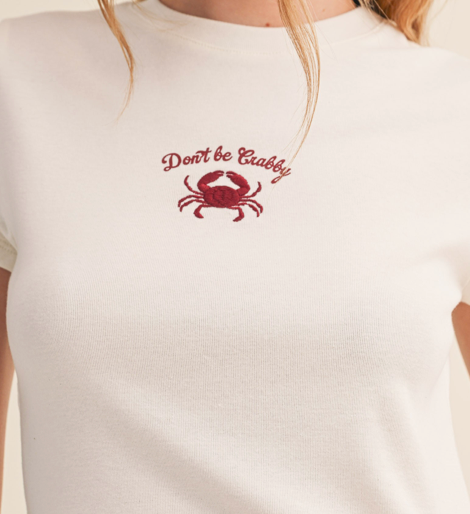 Don't Be Crabby Tee
